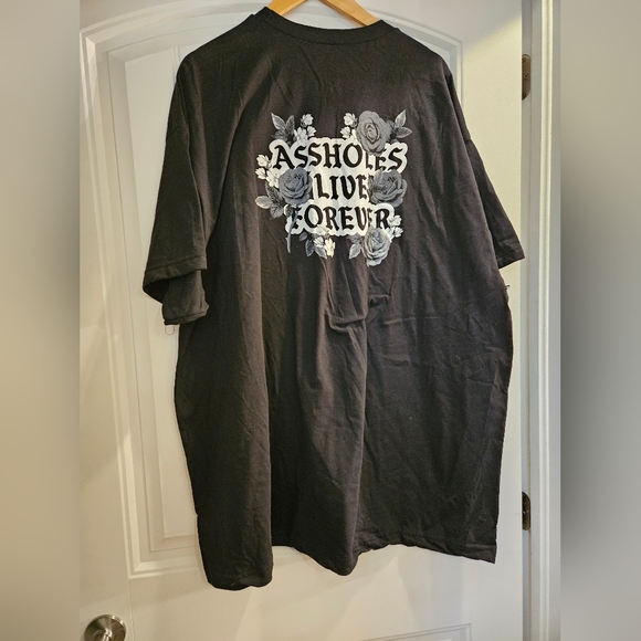 NWT Assholes Live Forever Tee Medium - Picture 3 of 6